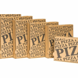 400x400x40 mm Pizzakarton / Braun / ab 0,60 €