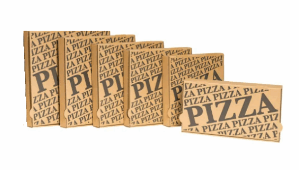 300x300x40 mm Pizzakarton / braun/ ab 0,35€ – Bild 4