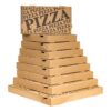 330x330x40mm Pizzakarton  / braun/ ab 0,38€ – Bild 4